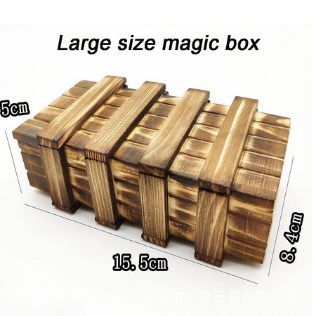 Puzzle Box Trap &ndash; Engaging Mystery Brain Teaser Large size magic box
