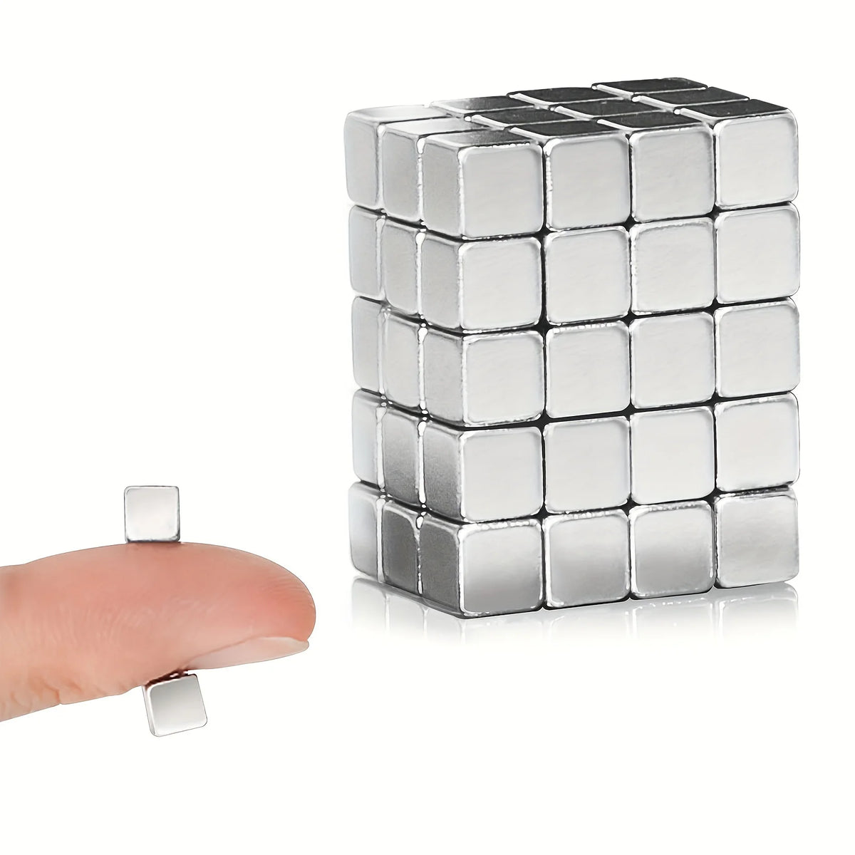 Powerful Square Magnets for Home &amp; Office Use 5x5x5-60PCS