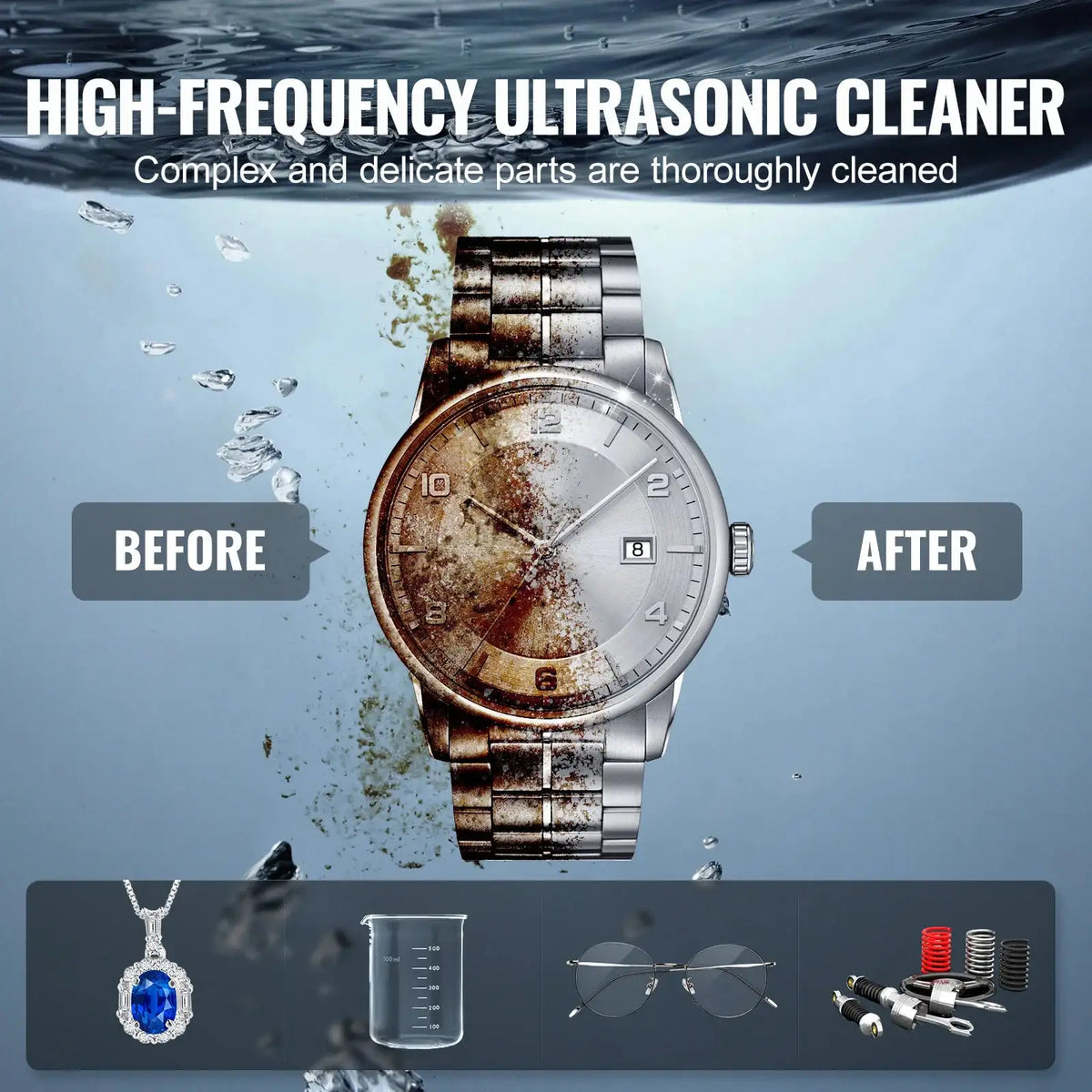 Ultrasonic Cleaner Portable Dishwasher With Timer