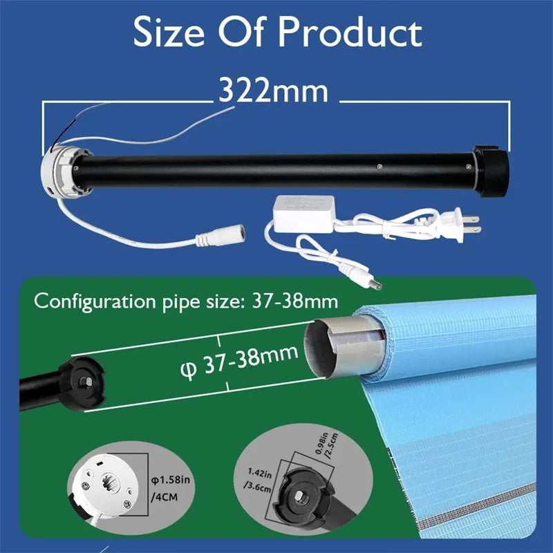 Smart WiFi Curtain Motor with Alexa