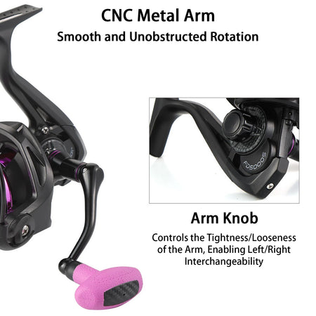 Saltwater Rotating Reel - Heavy Duty Metal Construction