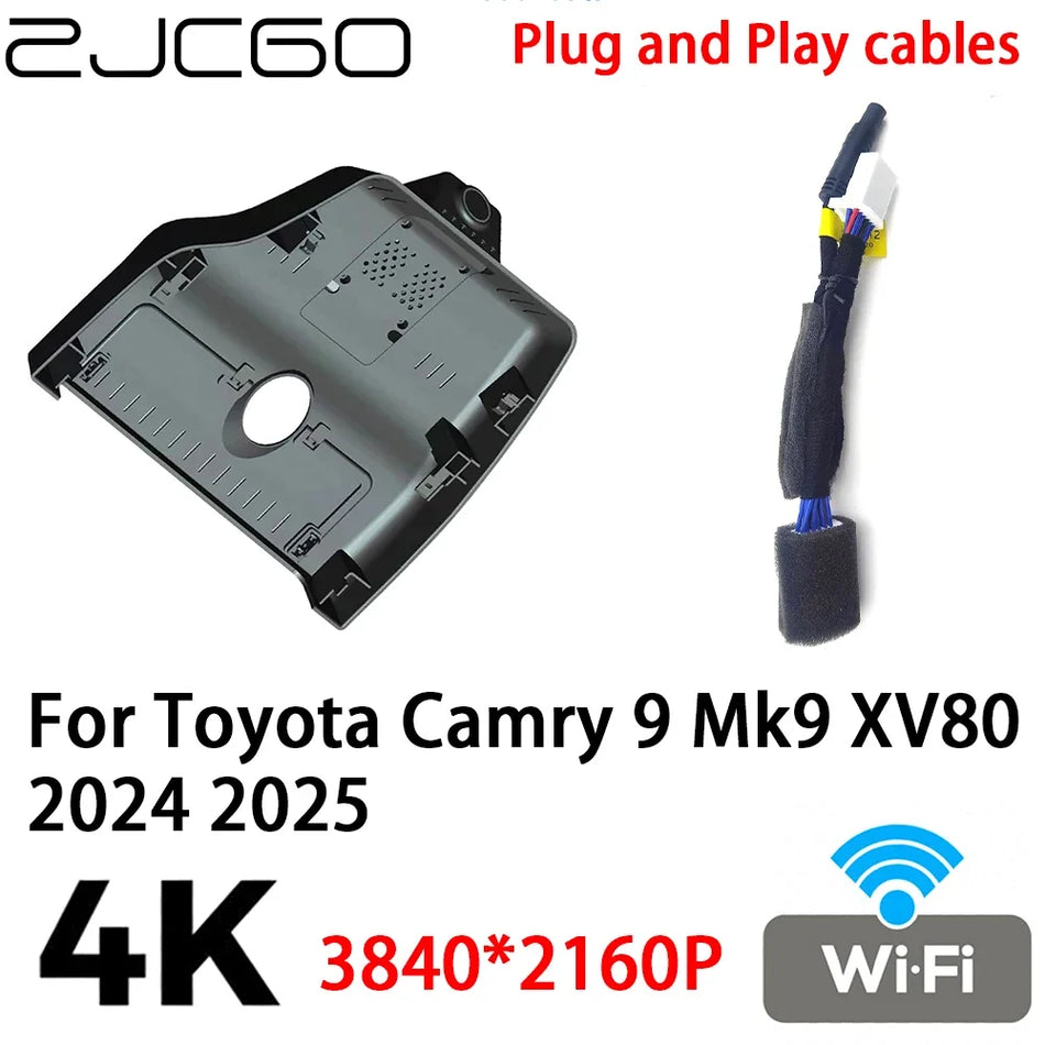 Σύστημα Κάμερας Ταμπλό 4K Νυχτερινής Όρασης Με Γρήγορη Εγκατάσταση Plug and Play για Toyota Camry 9 Mk9 XV80