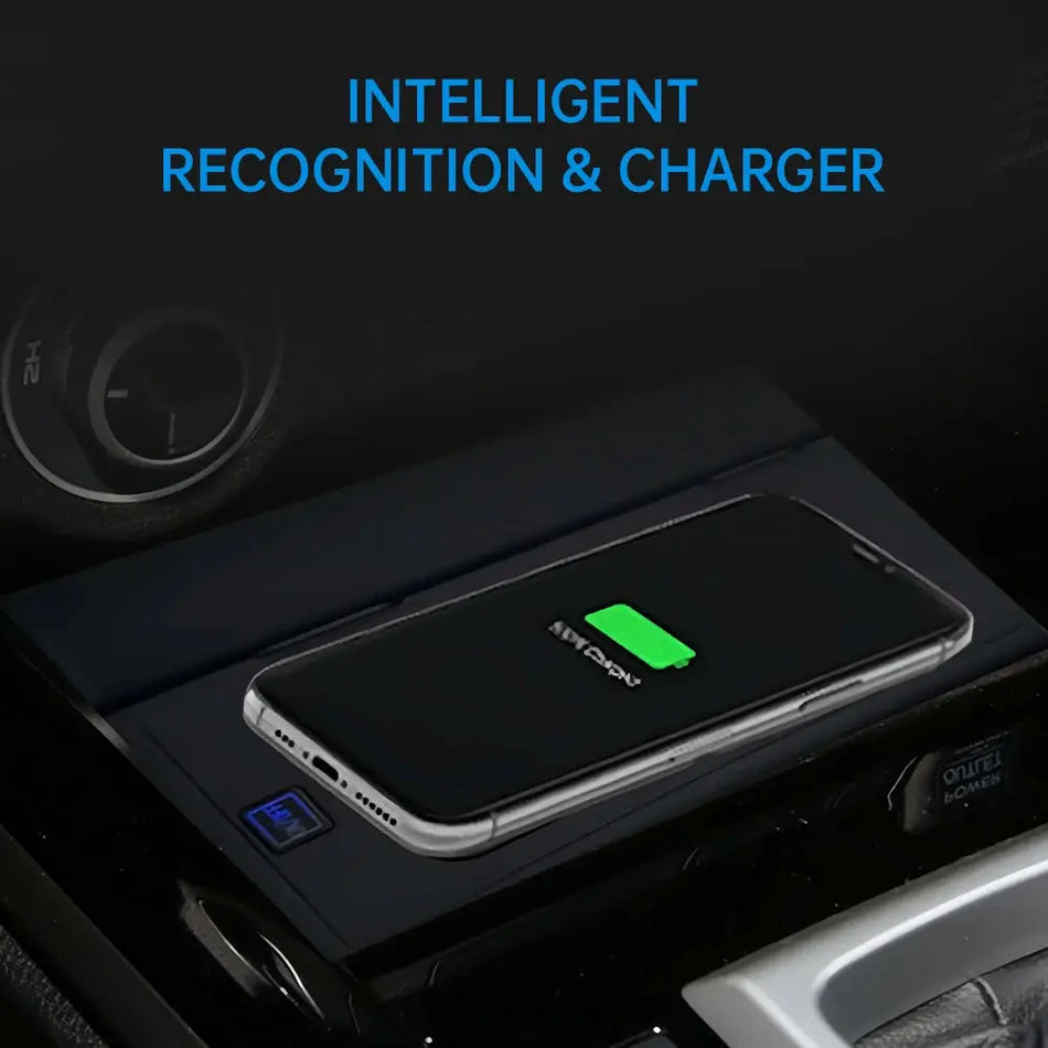 Fast Qi Wireless Car Charger For Isuzu D-Max 2020-2022 Phone Mount by InterCyprus Trading Ltd