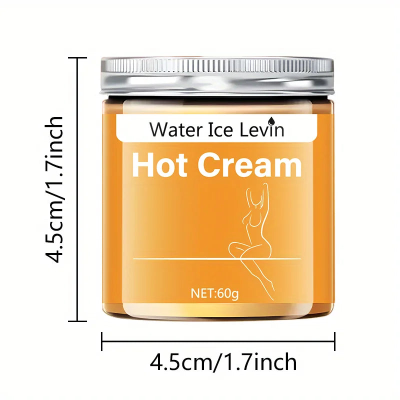 Water Ice Levin Massage Cream &ndash; Hot Compress for Tightening Abdominal Muscles