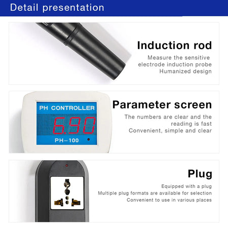 0-14pH Online PH Controller &ndash; Digital Display Water Monitor