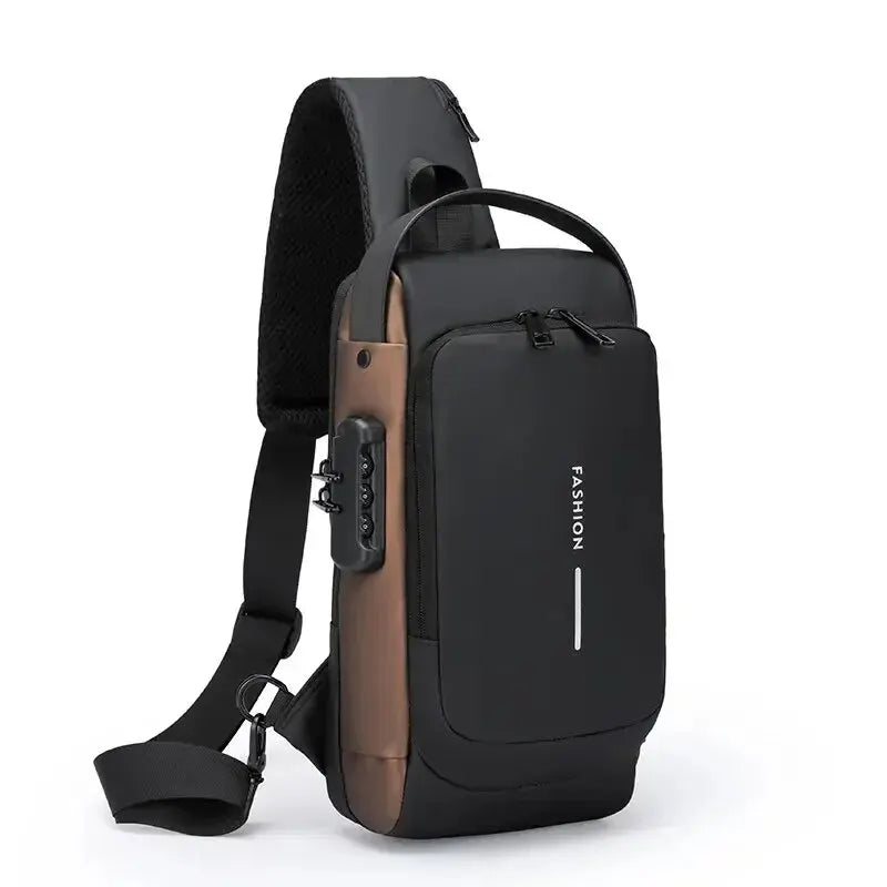 Rilibegan Multifunctional Anti-Theft Crossbody Bag for Men