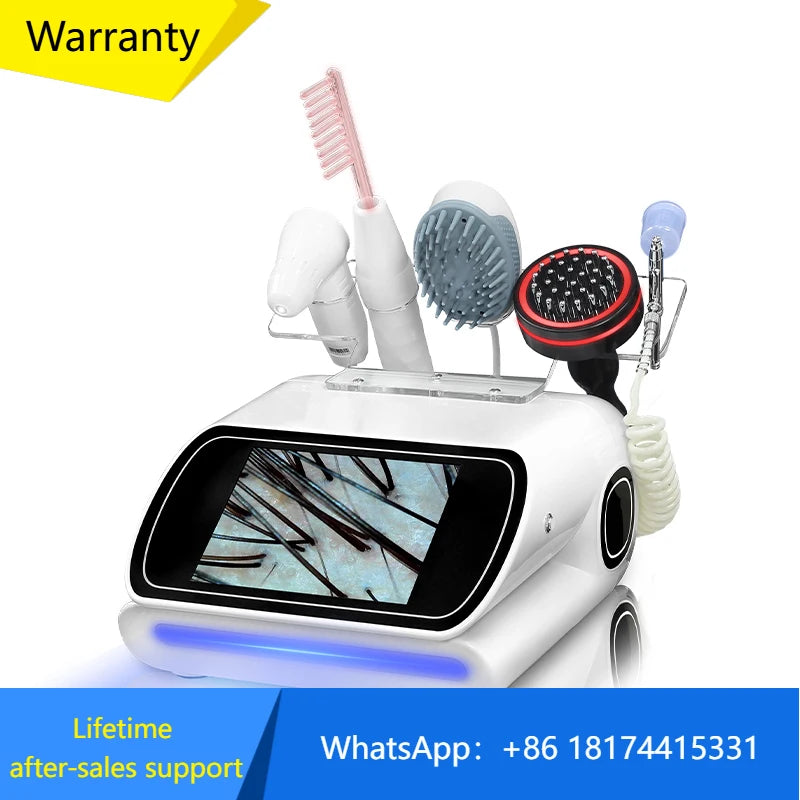 CE Penki Viename Nešiojamas Odos Analizatorius Ir Galvos Odos Priežiūros Mašina