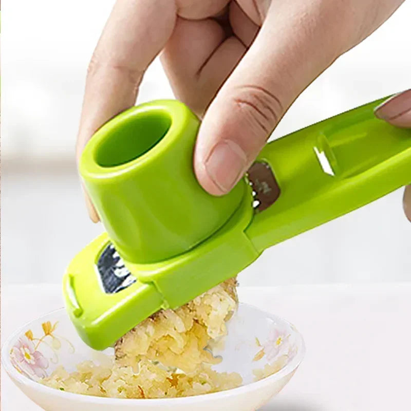 Garlic Crusher Press &ndash; Multi-Functional Kitchen Tool