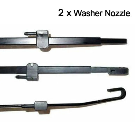 2Pcs/set Universal Washer Nozzle Spray Jet For Mercedes-Benz Vito W638 Sprinter I II Mounted onto Wiper Arm Sprayer 1995 - 2006 by InterCyprus Trading Ltd