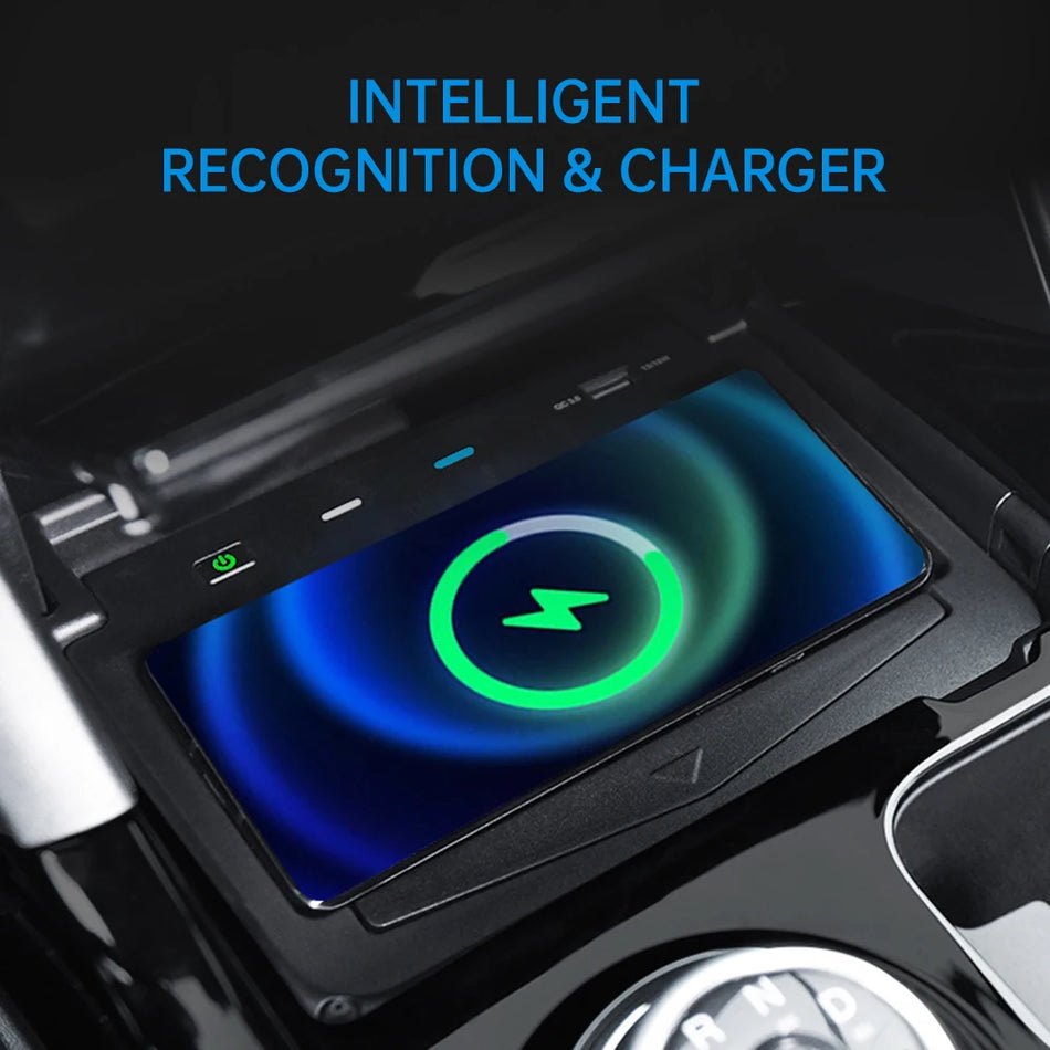 Chargeur de voiture sans fil 15W charge rapide pour Ford Explorer
