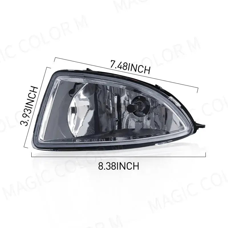 For Honda Civic 2004 2005 Fog Light Lamp Daytime Running Headlight Halogen Front Bumper Auto Car Light Assembly Switch Wires 12v by InterCyprus Trading Ltd