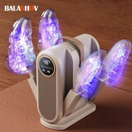 Foldable Electric Shoe Dryer Timer Portable Boots Warmer