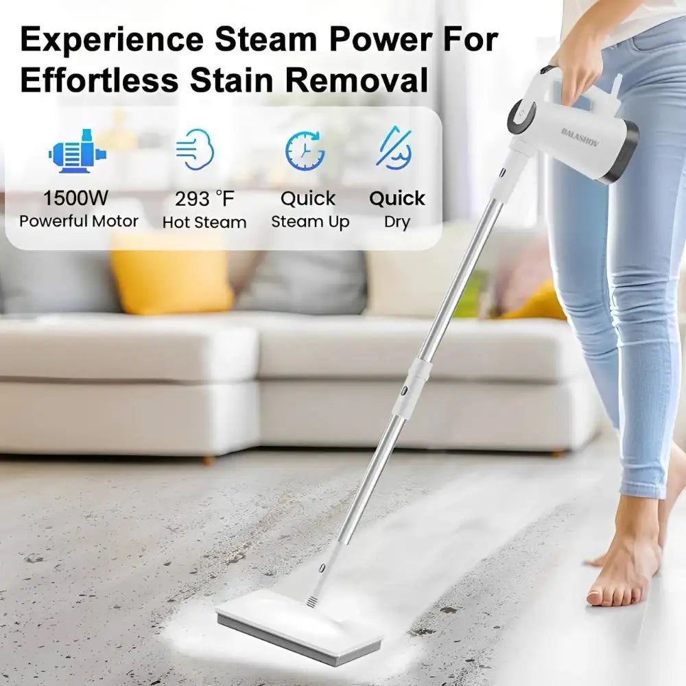 Balashov Handheld Steam Mop 1400W Multifunctional Cleaner