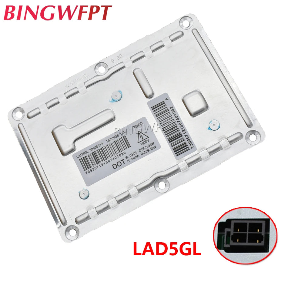 HID Xenon Ballast 4-Pin for Audi A4 8E0907391A 3D0907391B