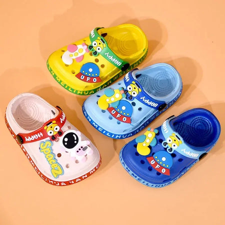 Kids' Soft Sole Mules &amp; Clogs - Breathable Summer Slippers for Boys and Girls