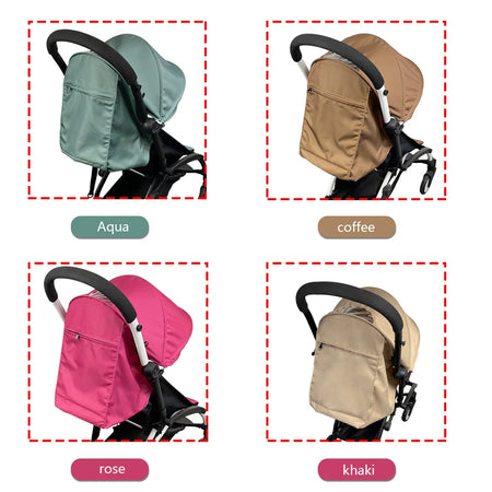 3-Piece Stroller Accessory Set: Canopy Cover &amp; Cushion for Babyyoya