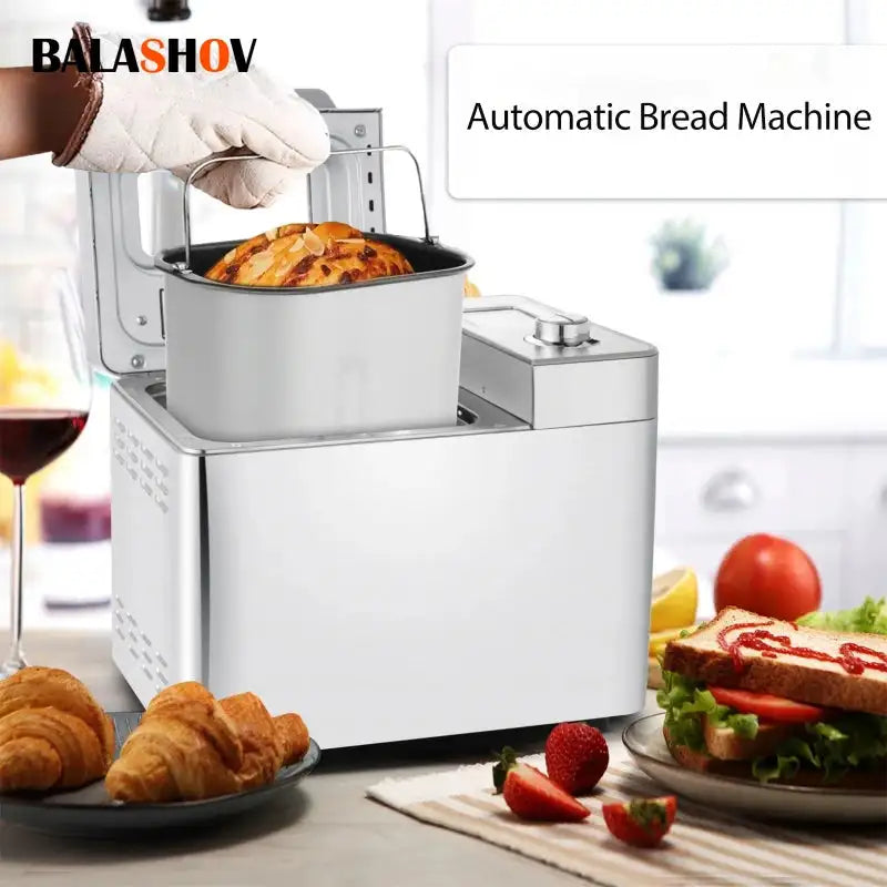 220V Fully Automatic 650W Bread Maker Dough Fermentation CHINA / EU