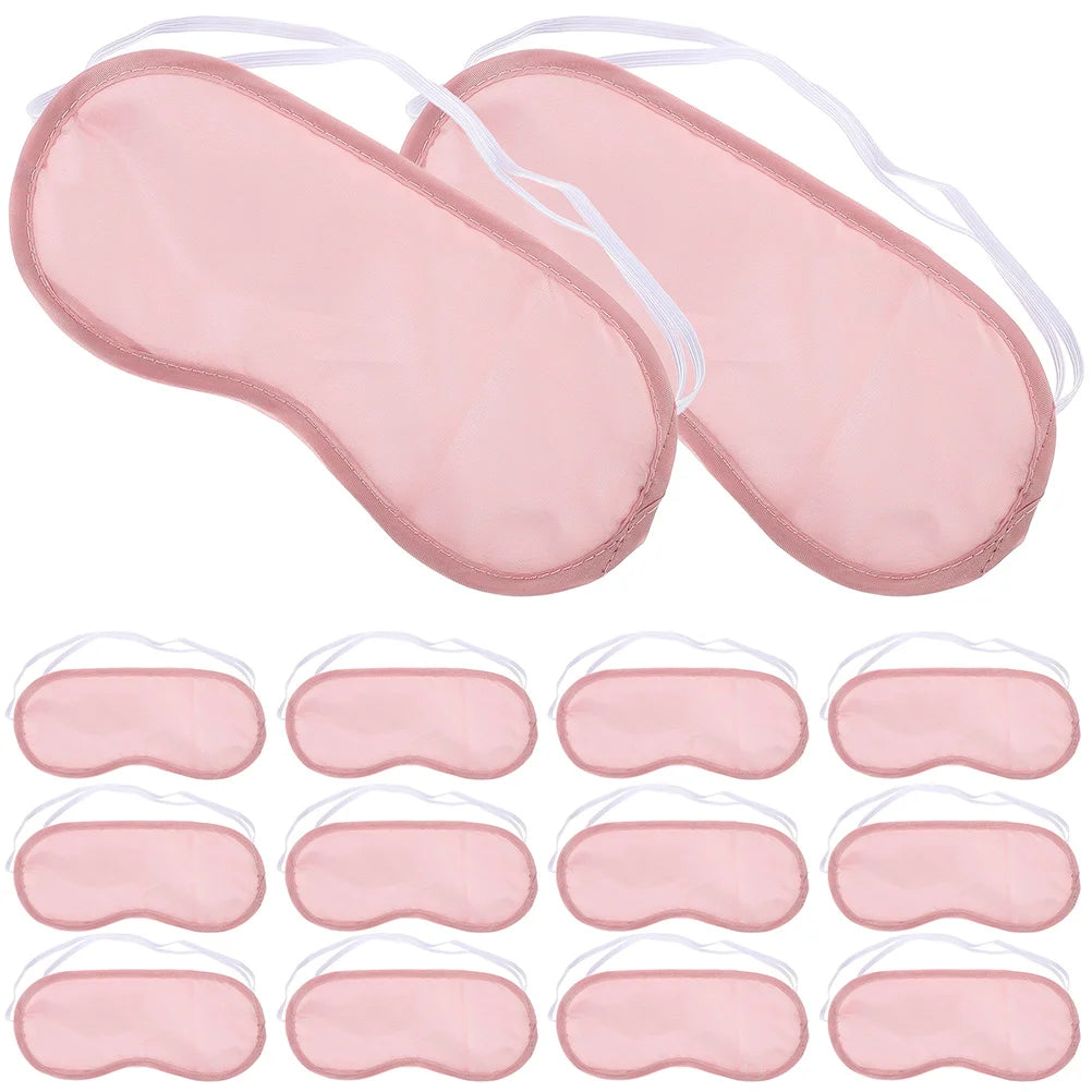 20Pcs Disposable Eye Mask Blindfolds Silk &ndash; Soft Silk