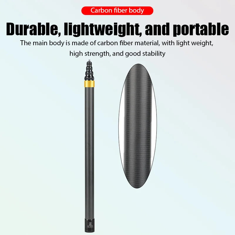 290CM Carbon Fiber Selfie Stick &ndash; Extended Edition Pro