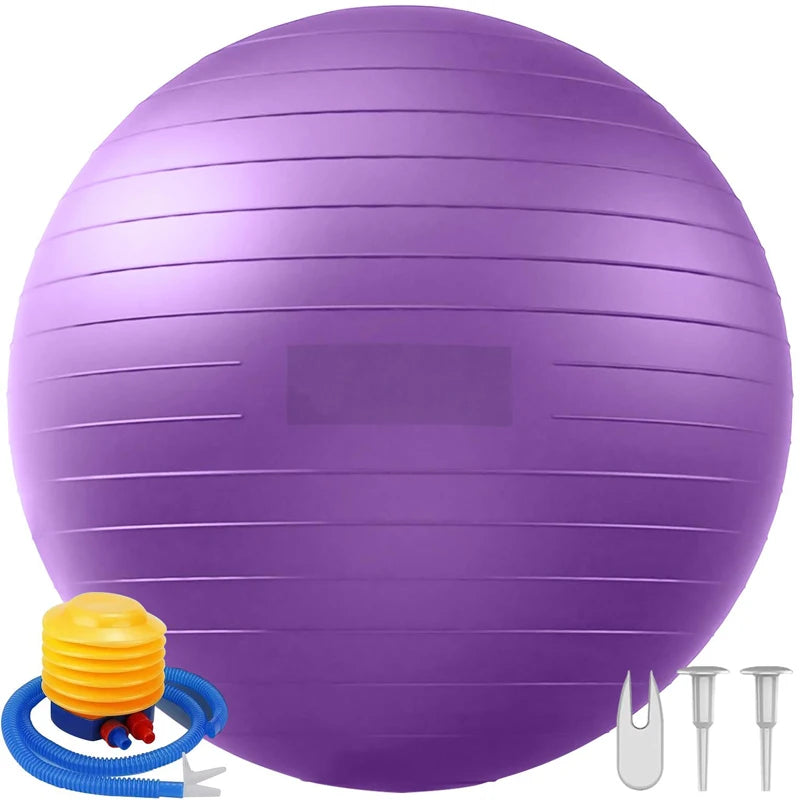 65/75/85cm Balance Ball &ndash; Pregnancy Safe Yoga Fitness Ball purple-85cm