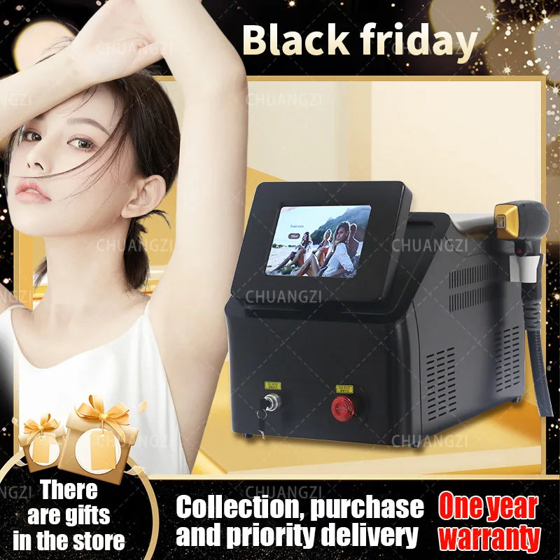 Dispositivo per la rimozione dei peli con laser a diodo EMSZERO 808 per principianti