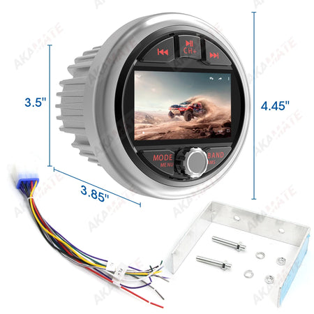 MS-50RV-1 Motor MP5 Radio Stereo &ndash; Bluetooth IPX5 Marine