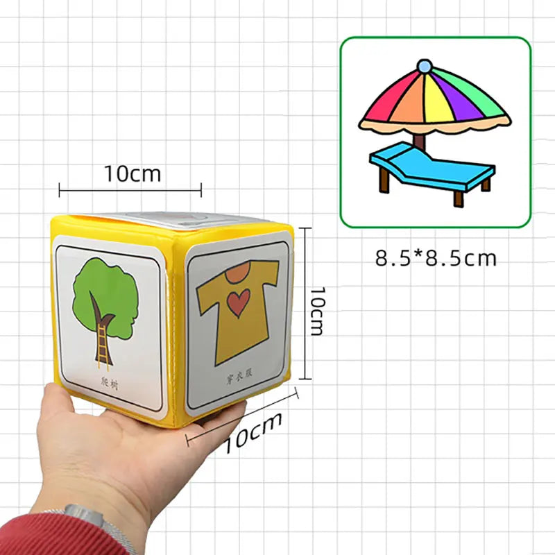 MY10057 &ndash; Soft Dice Storytelling Toy for Language Expression