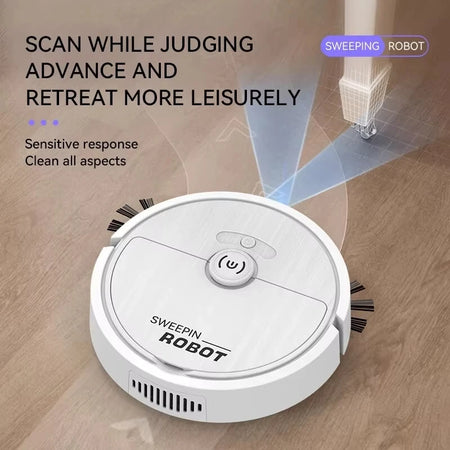 MIJIA 5-In-1 Portable Mini Robot Vacuum &ndash; USB Rechargeable