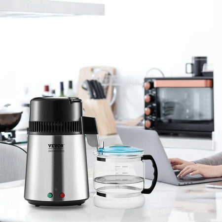 4L Distiller 750W Countertop Distilled Water Maker