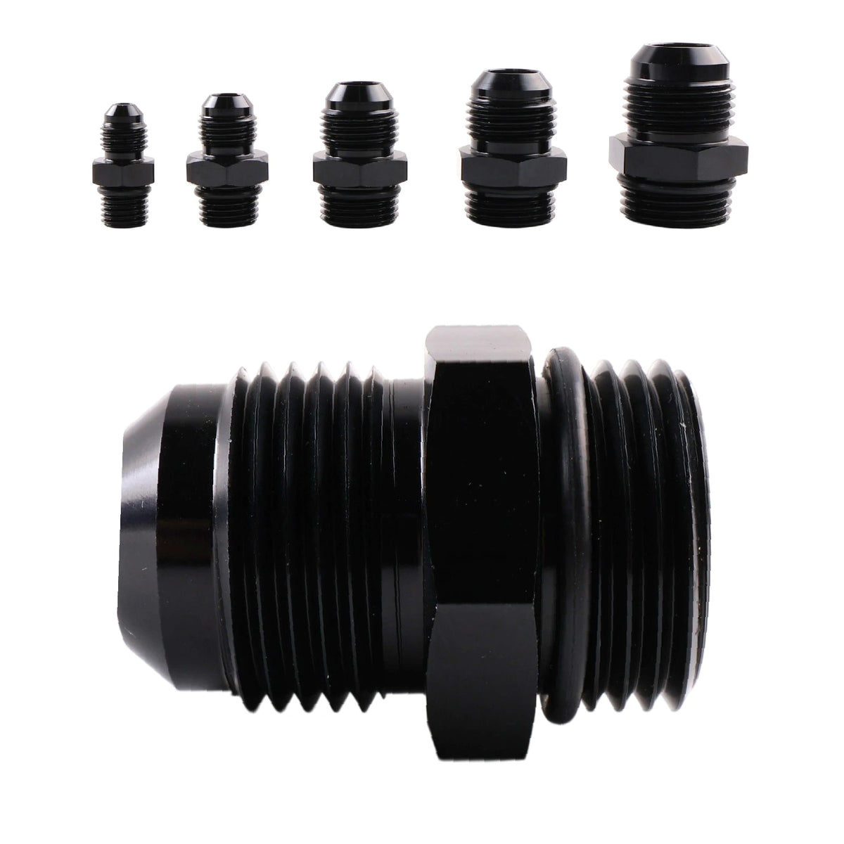 Aluminum Alloy AN4 AN6 AN8 AN10 AN12 Fuel Hose Adapter For Oil Cooler by InterCyprus Trading Ltd