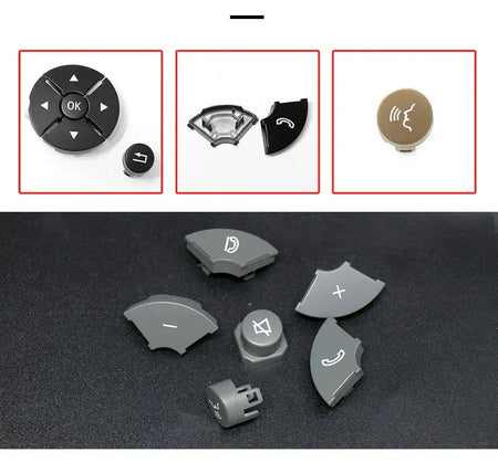 Car Multi-function Steering Wheel Control Switch Push Button Keys For Mercedes Benz W221 W216 S CL Class S300 S350 S400 S600 by InterCyprus Trading Ltd