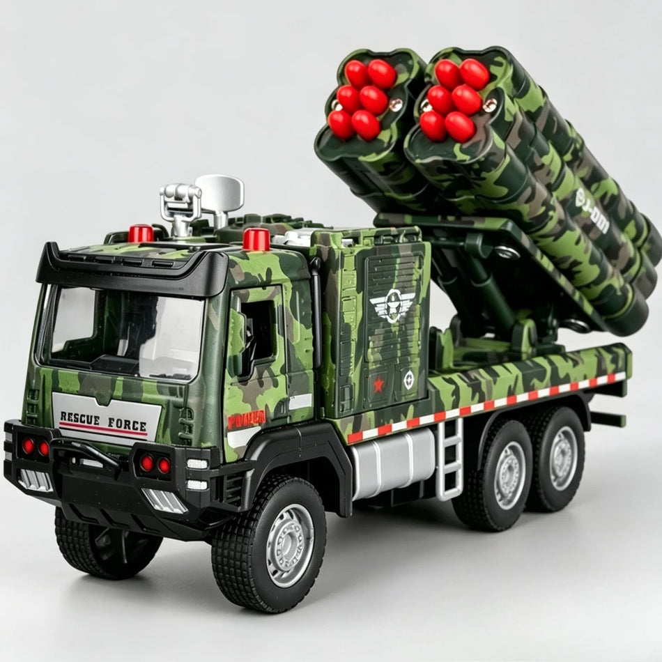Modelo de Veículo de Míssil em Diecast em Escala 1:32 para RMZ City
