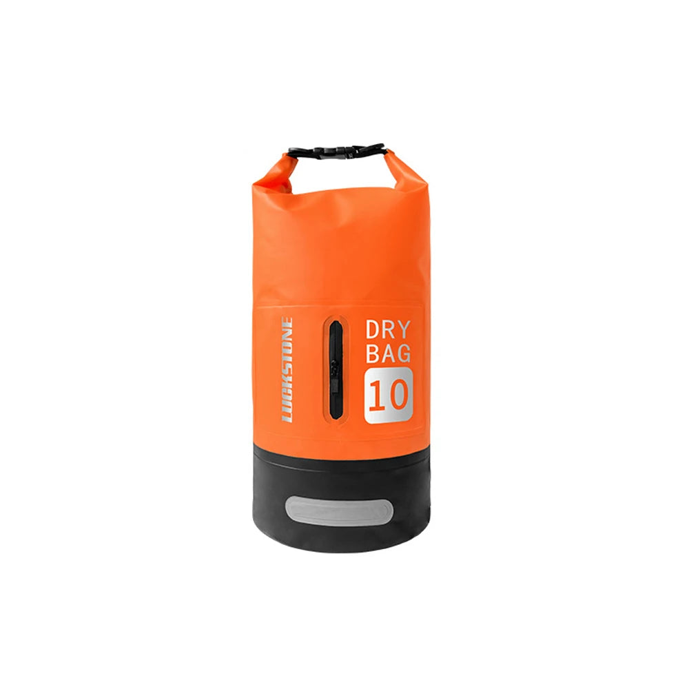 Waterproof Dry Bag 10 20L Bucket Bag - Ultra Lightweight Orange 10L