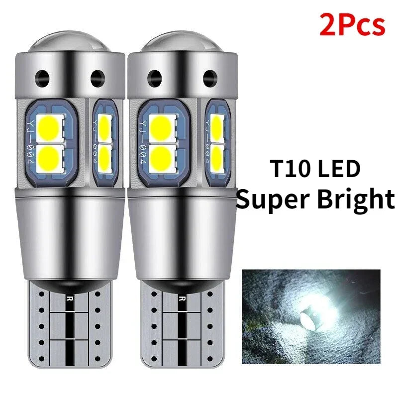 2Pcs Super Brigh T10 W5W 168 192 Led Lamp &ndash; CANBUS No Error