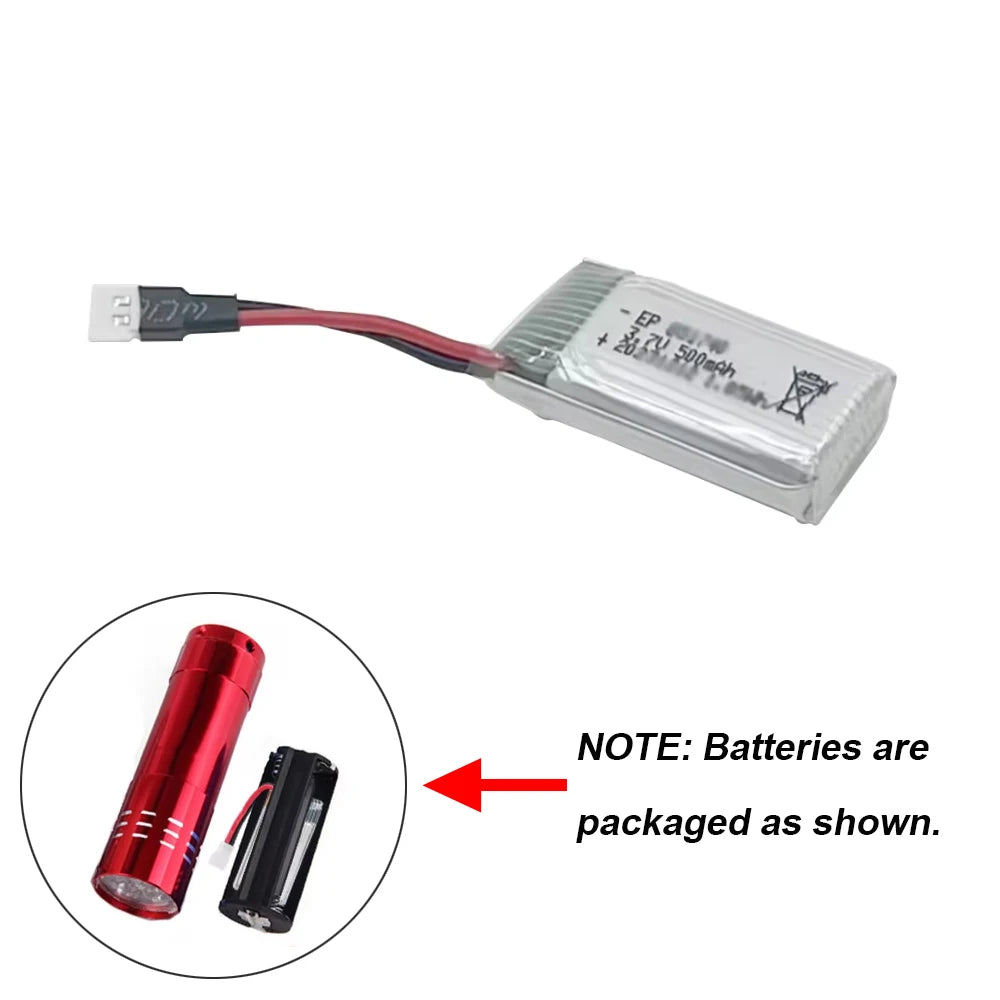 Qidi560 RC Plane Parts Kit - All In One Upgrade With Battery 1pcs 500mAh Battery