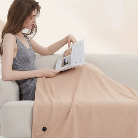 Office USB Heated Blanket &ndash; Wearable 3-Level Warmth