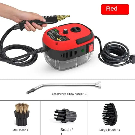 High Pressure Steam Cleaner Handheld For Home Kitchen Car 200522-Red / CHINA / 220 V