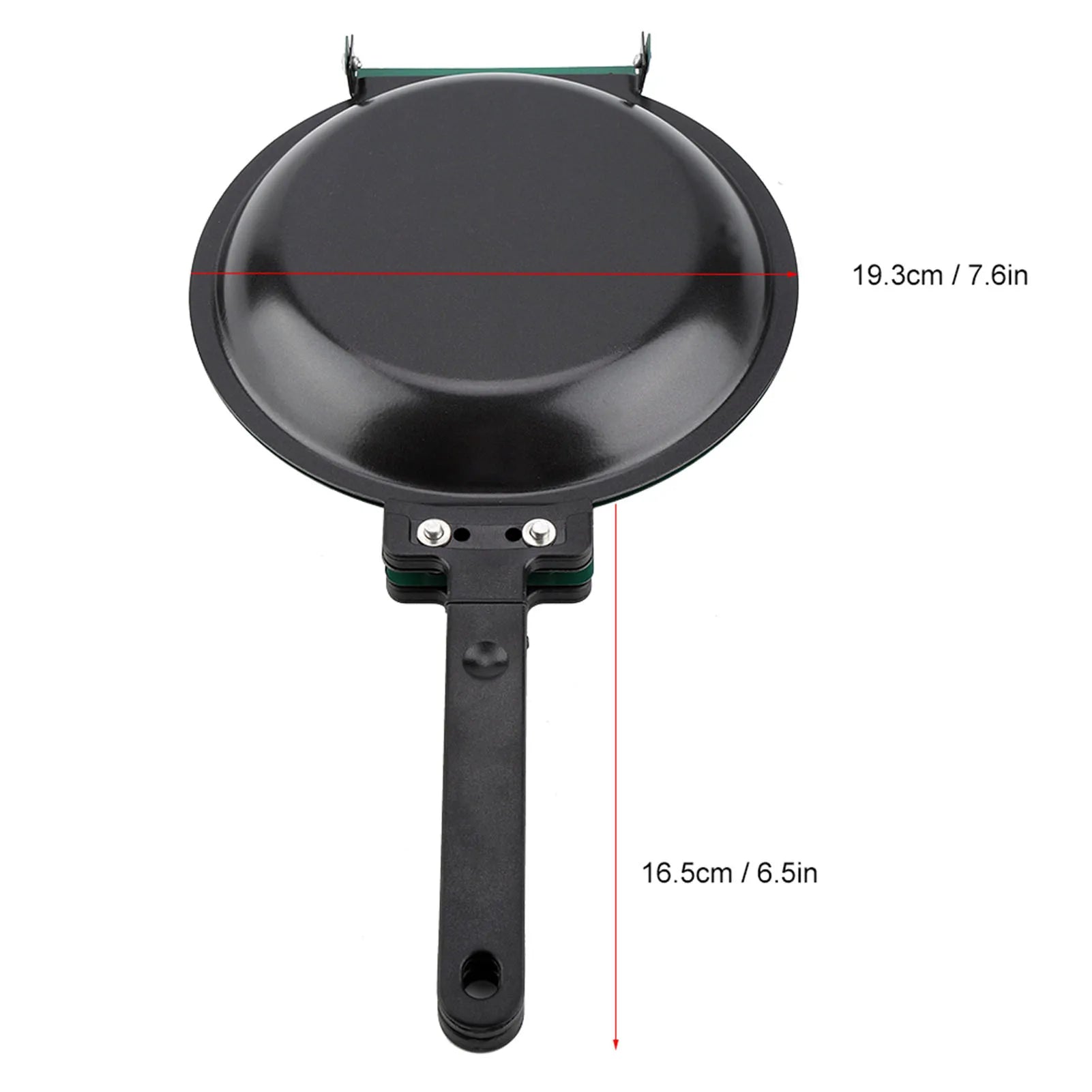 Double Side Titanium Steel Frying Pan &ndash; Nonstick Surface