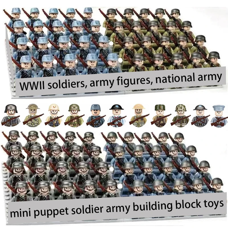 Military Building Blocks &ndash; Compatible With Lego Bricks