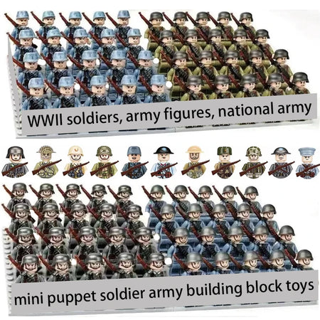 Military Building Blocks &ndash; Compatible With Lego Bricks