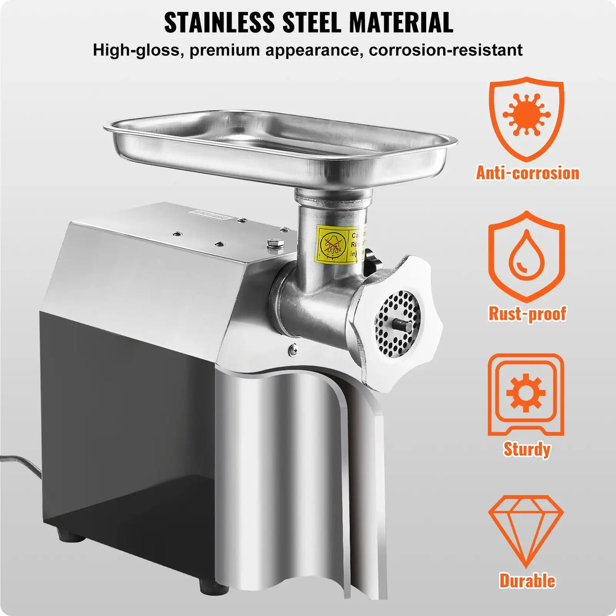 Electric Meat Grinder Stainless Steel Commercial