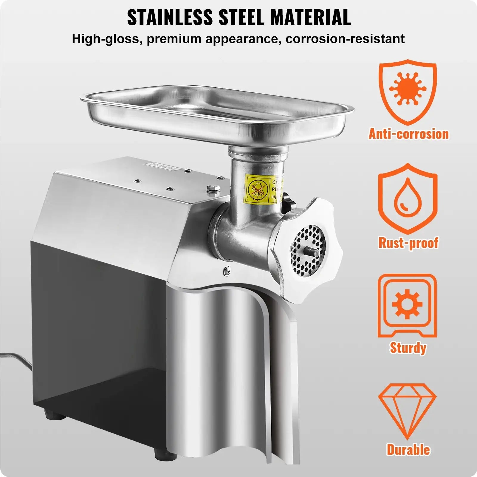 Electric Meat Grinder Stainless Steel Commercial