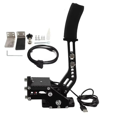 Brake System USB Handbrake For Logitech G29/G27/G25 PC Hall Sensor Rally SIM Racing Games T300 T500 by InterCyprus Trading Ltd