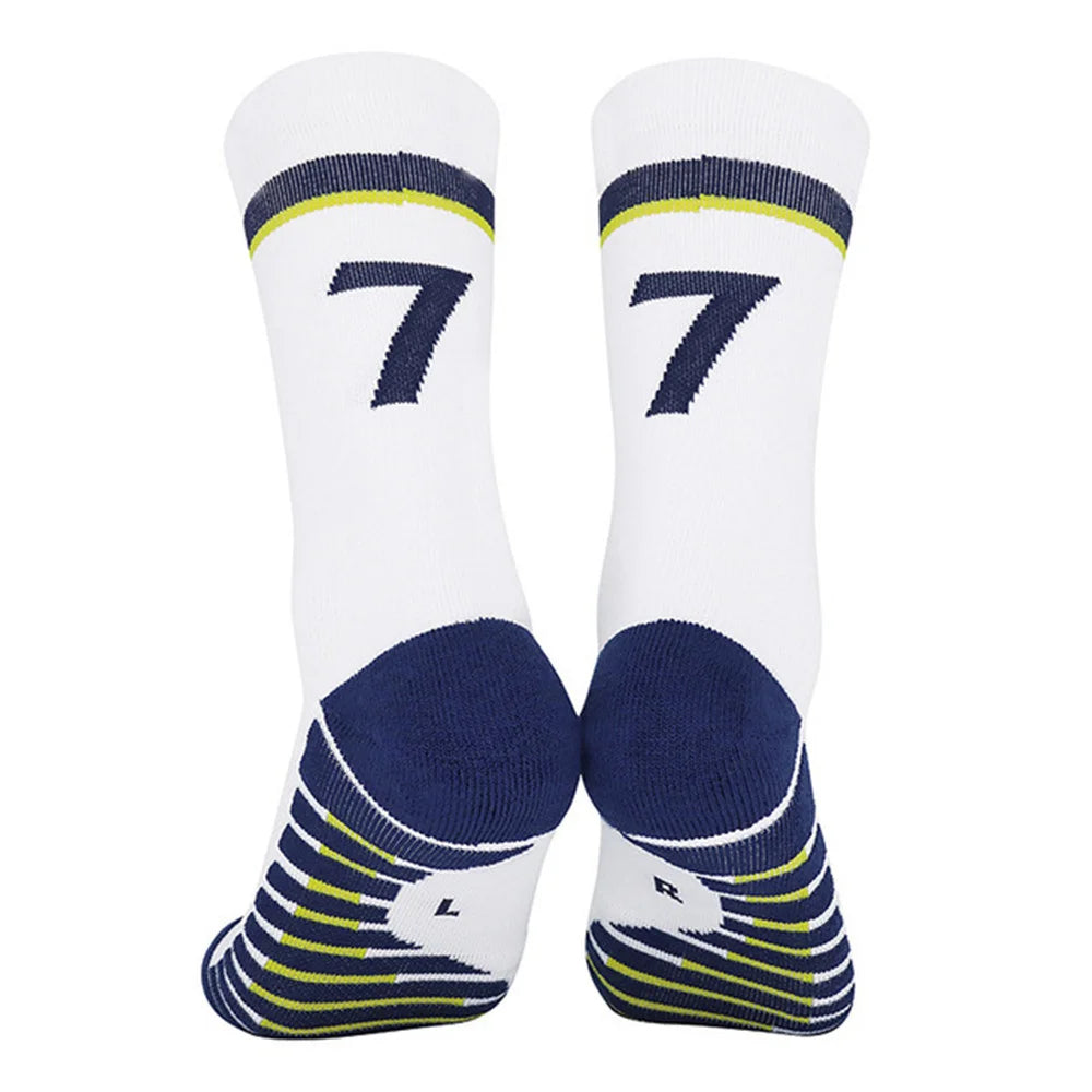 Unisex Fast-Drying Breathable Soccer Socks for Kids and Adults Jcb6007-3 / Adult eur 38-43