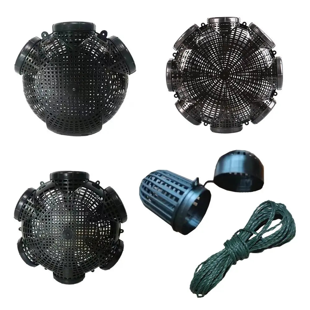 Versatile Fishing Net Cage for Eels, Crabs &amp; Small Fish