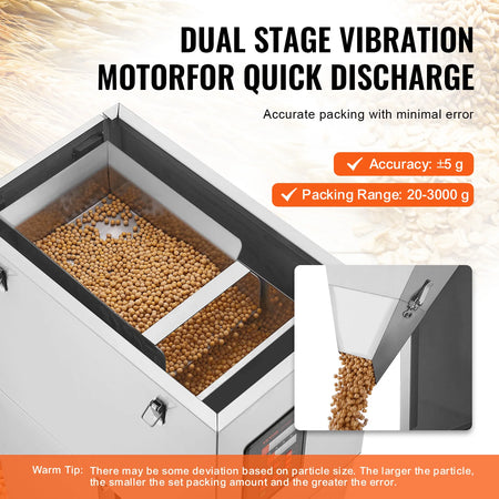 SucceBuy Particle Filling Machine - Foot Pedal Operation