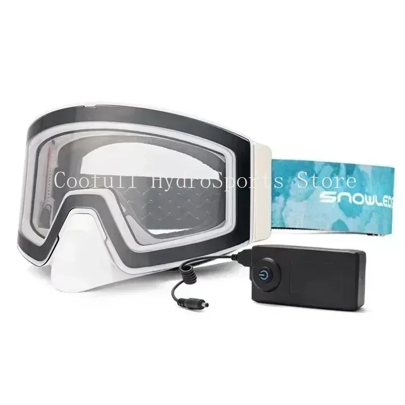 Electrically Heated Ski Goggles &ndash; Magnetic Gradient Lens