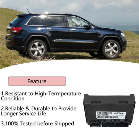68395643AA 56029423AJ 56029423AK Transfer Case Control Module For 2011-2013 Jeep Grand Cherokee Dodge Durango 3.6L V6 5.7L V8 by InterCyprus Trading Ltd