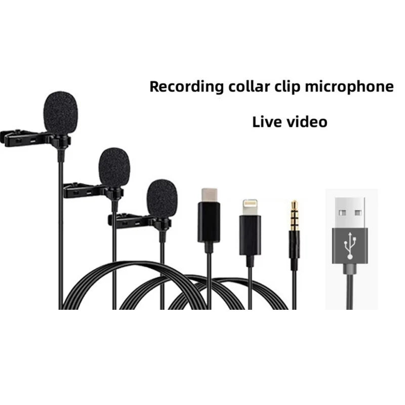 Opansten Clip-On Lavalier USB-C Microphone &ndash; Condenser