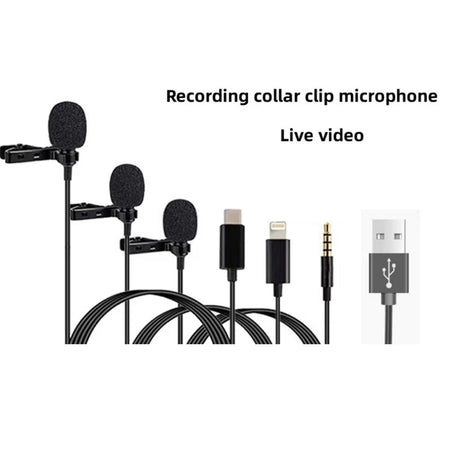 Opansten Clip-On Lavalier USB-C Microphone &ndash; Condenser